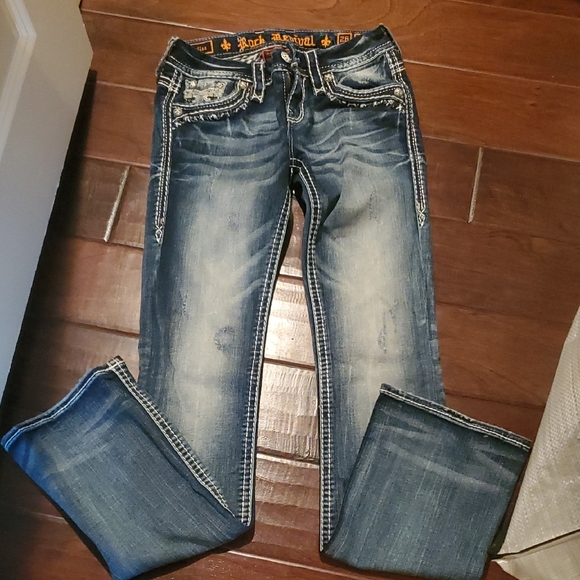 Rock Revival Blue Boot Cut Jeans